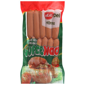 Xúc xích xông khói Superwao MEATDeli gói 500g